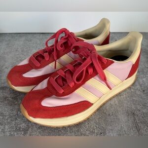 Adidas Run 70s 2.0 Sneakers Shoes Clear Pink Semi Lucid Red JP5465 Women’s 7.5